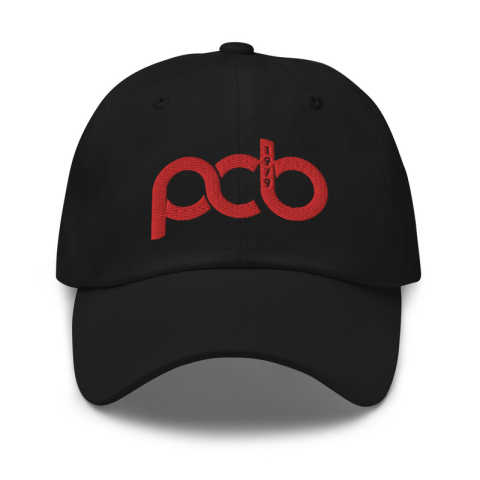 PCB Logo Hat - Black