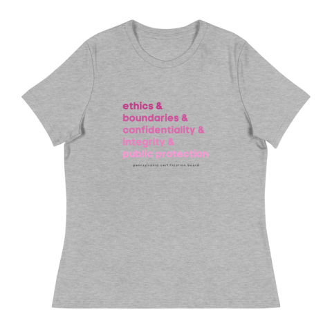 Ethics Tee - Color - Athletic Heather / S